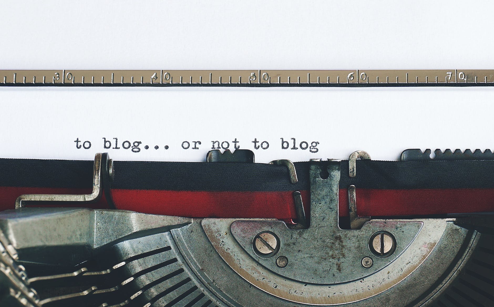 to blog… or not to blog